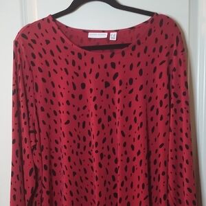 Cruella De Vil Esque Blouse